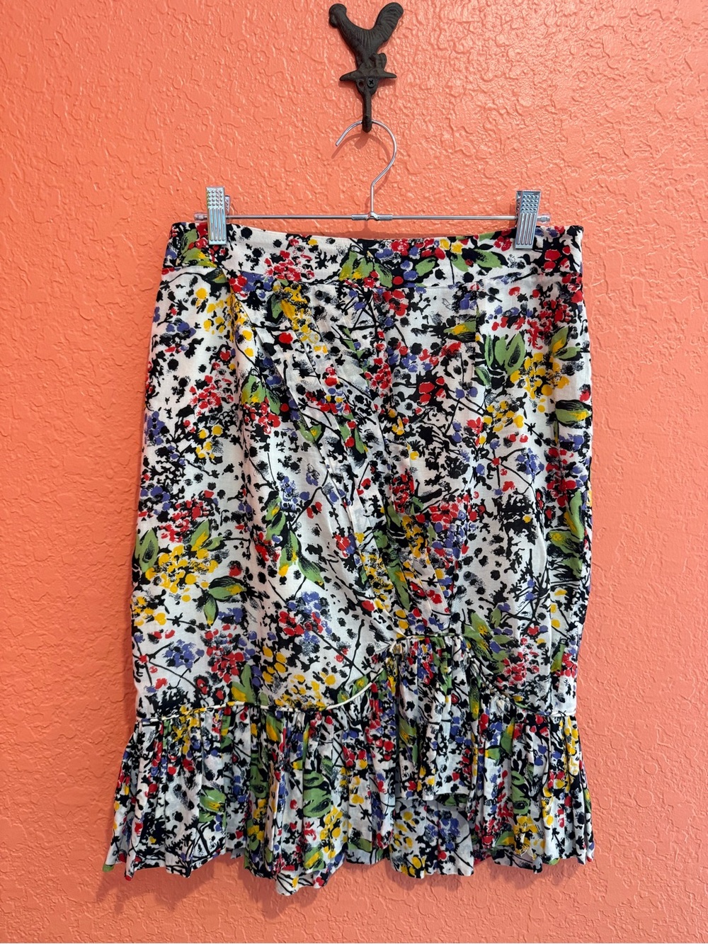 Anthropologie Edme & Esyllte Hustle and Bustle Cotton Skirt